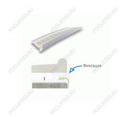 Мягкая заглушка для профиля 0.006х50м Alkorplan